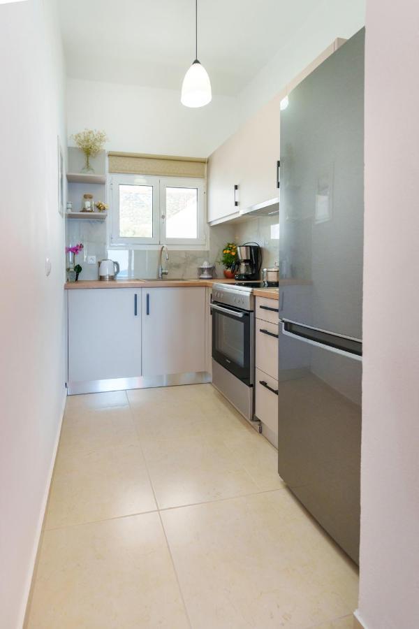 Star Beach Apartment Kastri  Buitenkant foto